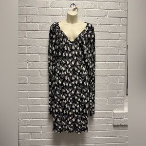 Just Cavalli Black and White Mini Dress